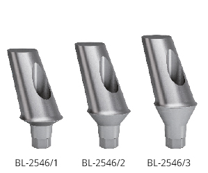 thumbnail image 2 of Lot Of 5 Titanium Dental Abutments – 25-Degree Angled, 3mm Anatomic, Internal Hex 2.42mm By Next 2 of 4