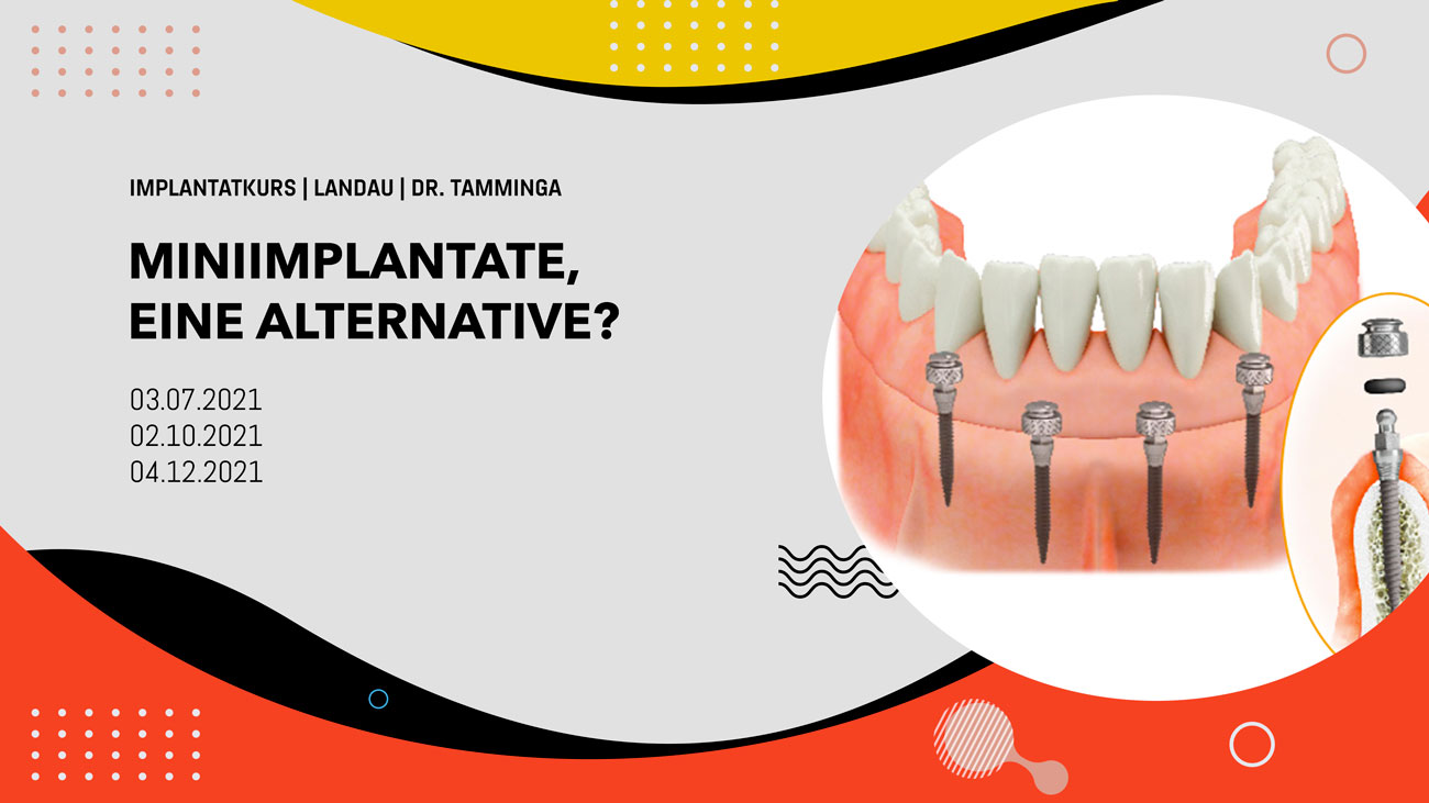Implant course | Mini implants, an alternative?